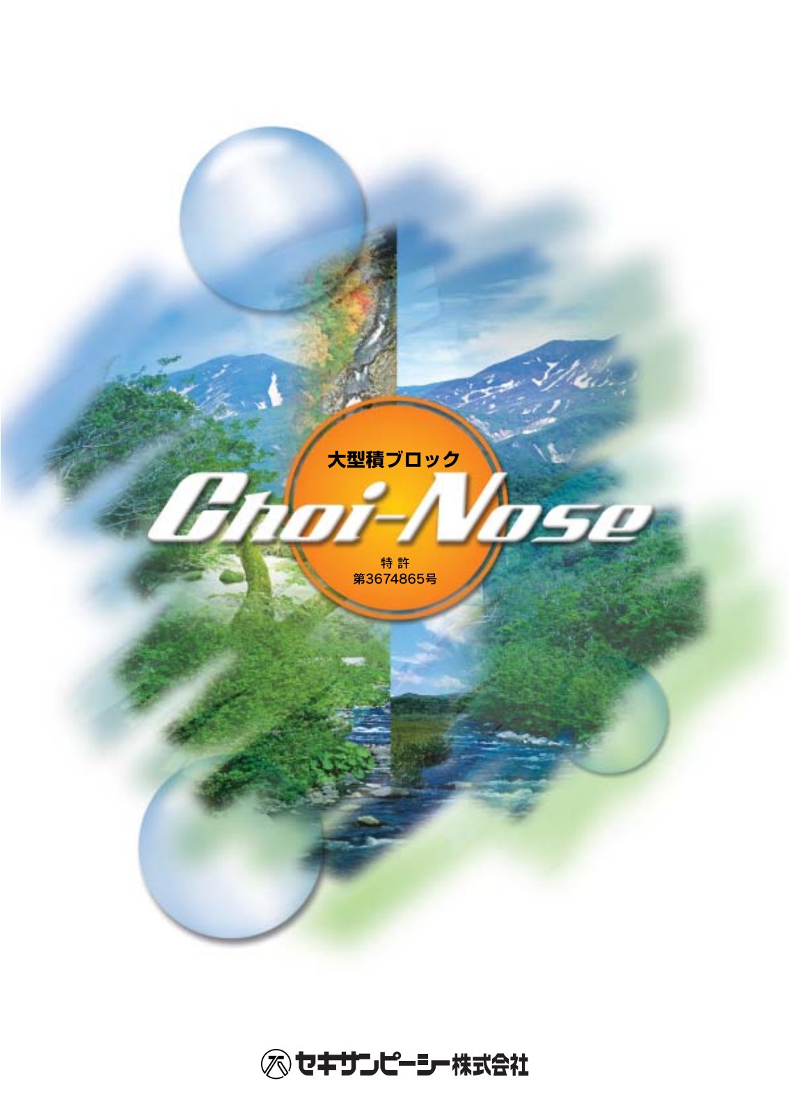 Choi-Nose カタログ表紙